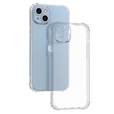 iPhone 15 Plus Shell Case -kotelolle TPU-kehys + akryylitakapuhelinkotelo