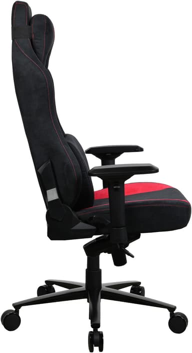 Arozzi Vernazza Supersoft Fabric pelituoli (musta/punainen)