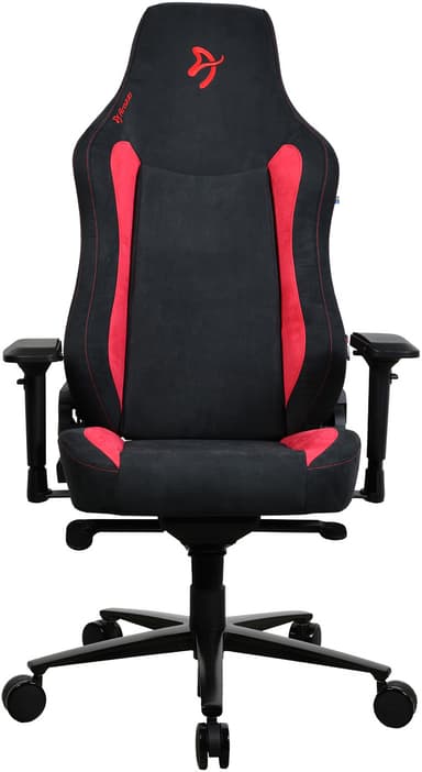 Arozzi Vernazza Supersoft Fabric pelituoli (musta/punainen)
