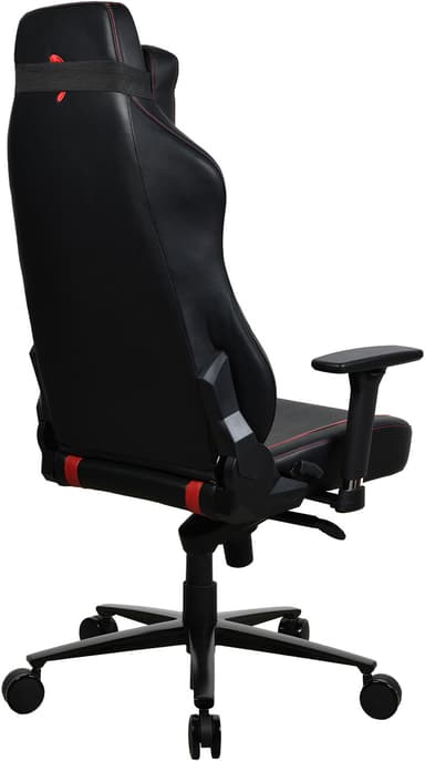 Arozzi Vernazza SoftPU pelituoli (musta/punainen)