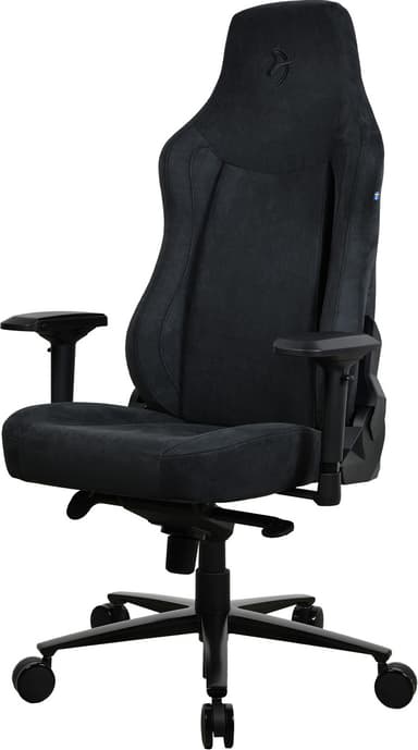 Arozzi Vernazza Supersoft Fabric pelituoli (musta)