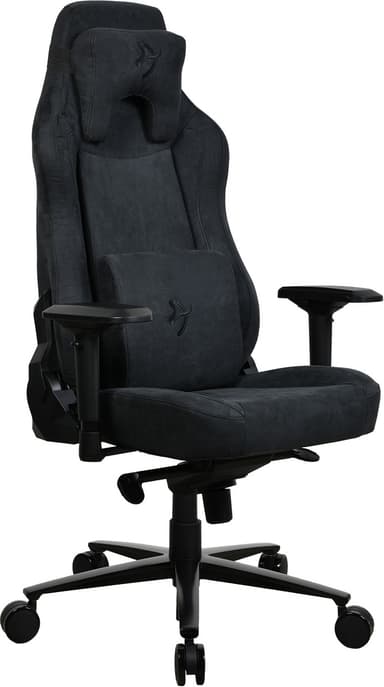Arozzi Vernazza Supersoft Fabric pelituoli (musta)