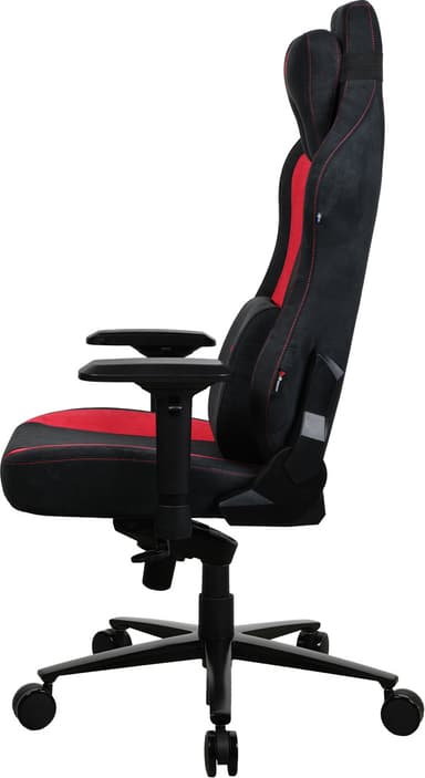 Arozzi Vernazza Supersoft Fabric pelituoli (musta/punainen)