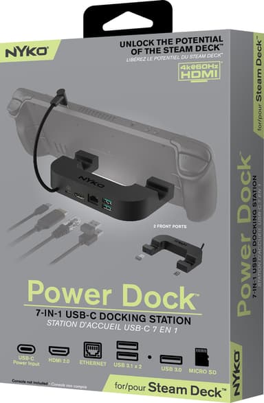 Nyko Steam Deck 7-in-1 USB-C telakointiasema
