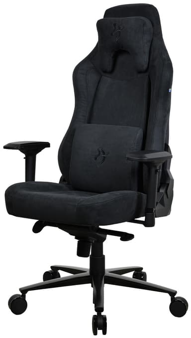 Arozzi Vernazza Supersoft Fabric pelituoli (musta)