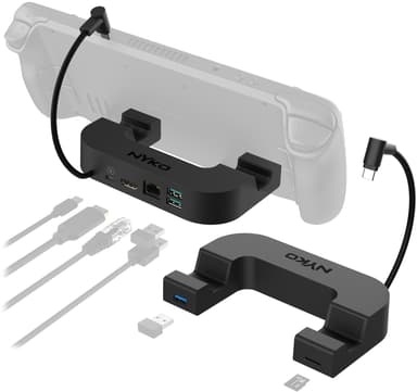 Nyko Steam Deck 7-in-1 USB-C telakointiasema