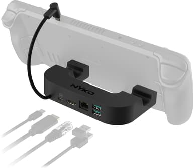 Nyko Steam Deck 7-in-1 USB-C telakointiasema