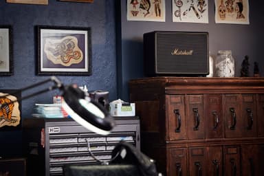 Marshall Woburn multiroom kaiutin (musta)