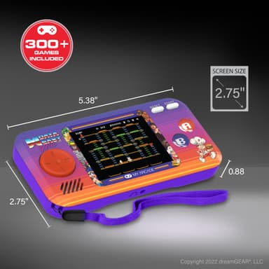 My Arcade Pocket Player Data East Hits hkäsikonsoli