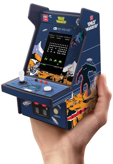 My Arcade Micro Player Pro 6,75” Space Invaders retropelikonsoli