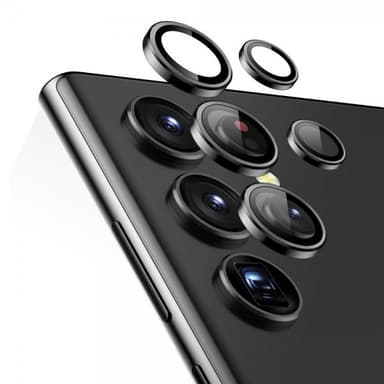 ESR Samsung Galaxy S23 Ultra Kameran linssinsuojus Camera Lens Protector Musta
