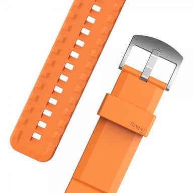 Ringke Samsung Galaxy Watch 20mm Ranneke Rubber One Bold Band Oranssi