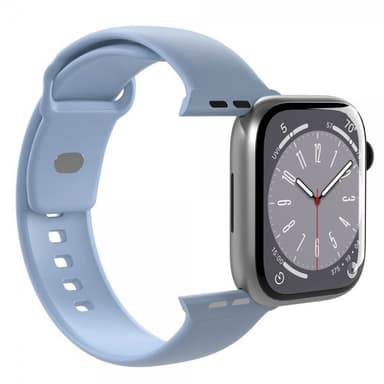 Puro Apple Watch 42/44/45mm/Apple Watch Ultra Ranneke ICON Silicone Band Powder Blue