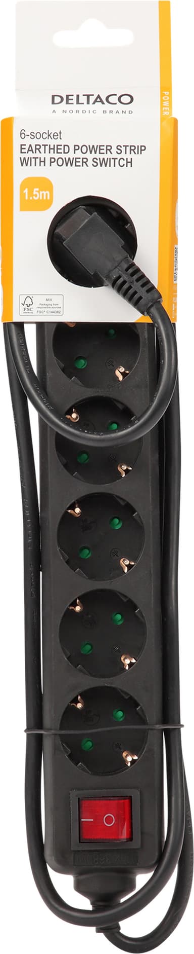 Deltaco jatkojohto GT-0660