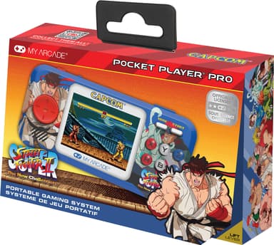 My Arcade Pocket Player Super Street Fighter II käsikonsoli