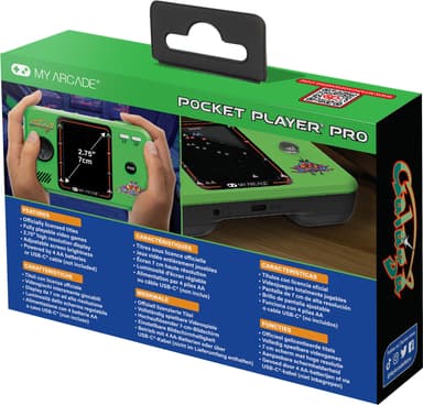 My Arcade Pocket Player Pro Galaga käsikonsoli
