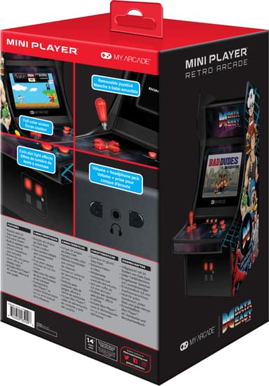 My Arcade Mini Player 10" Data East Hits retropelikonsoli