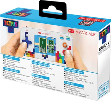 My Arcade Gamer V Tetris käsikonsoli