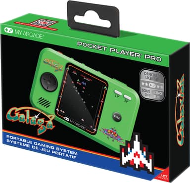 My Arcade Pocket Player Pro Galaga käsikonsoli