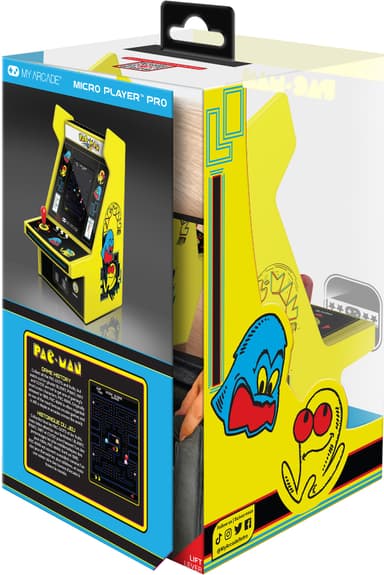 My Arcade Micro Player Pro 6,7” Pac-Mac retropelikonsoli