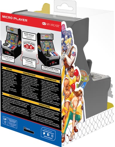 My Arcade Micro Player Pro 7,5” Street Fighter II retropelikonsoli