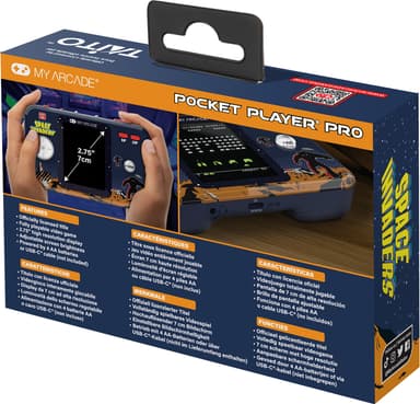 My Arcade Pocket Player Pro Space Invaders käsikonsoli