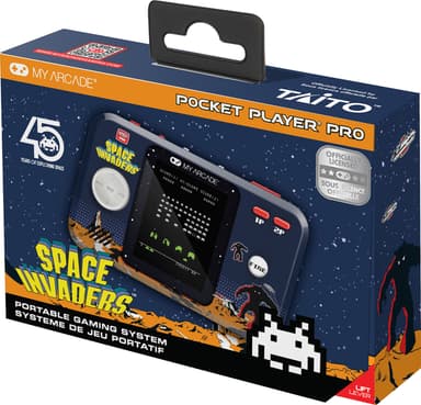My Arcade Pocket Player Pro Space Invaders käsikonsoli