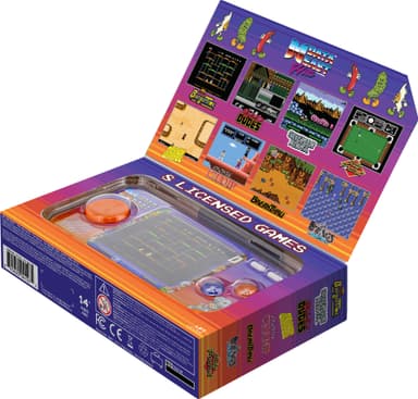 My Arcade Pocket Player Data East Hits hkäsikonsoli