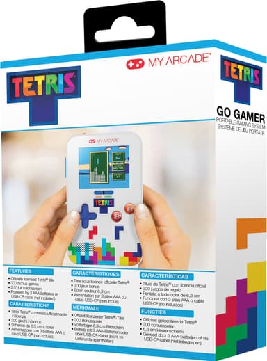 My Arcade Go Gamer Tetris käsikonsoli