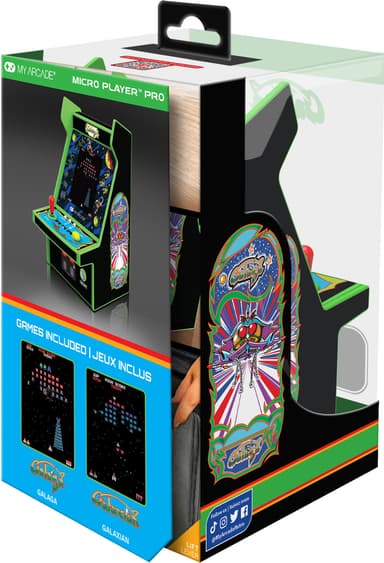 My Arcade Micro Player Pro 6,7” Galaga 2in1 retropelikonsoli