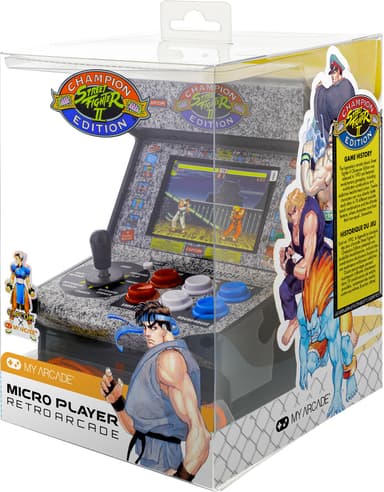 My Arcade Micro Player Pro 7,5” Street Fighter II retropelikonsoli