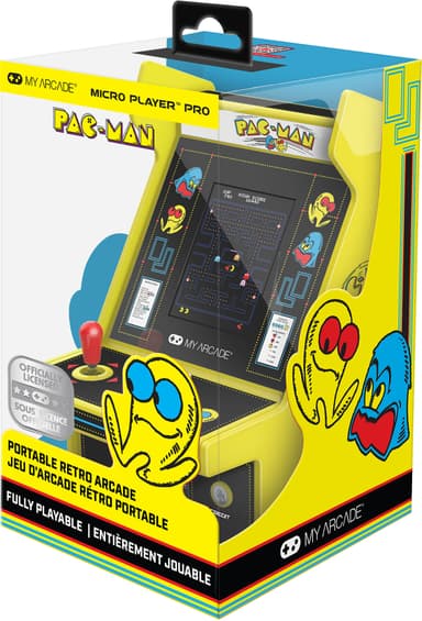 My Arcade Micro Player Pro 6,7” Pac-Mac retropelikonsoli