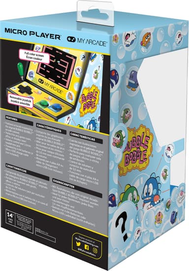 My Arcade Micro Player Pro 6,75” Bubble Bobble retropelikonsoli