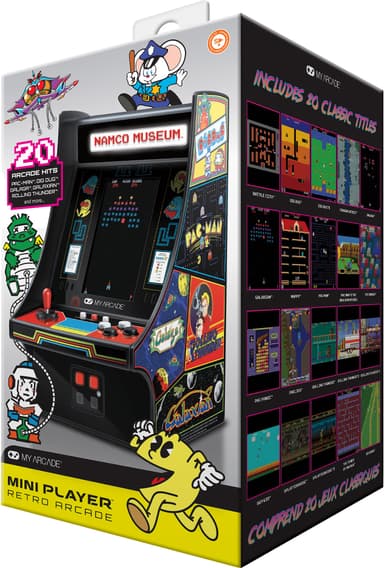 My Arcade Mini Player 10" Bandai Namco Hits retropelikonsoli