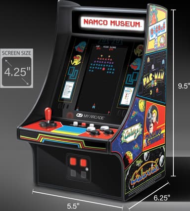 My Arcade Mini Player 10" Bandai Namco Hits retropelikonsoli