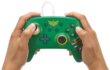 PowerA Nintendo Switch USB langallinen peliohjain Zelda Edition