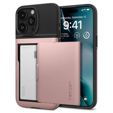 Spigen iPhone 15 Pro Kuori Slim Armor CS Rose Gold