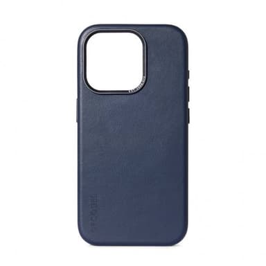 Decoded iPhone 15 Pro Max Kuori Leather Backcover True Navy