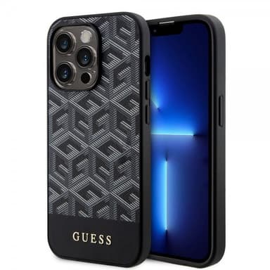 Guess iPhone 14 Pro Max Kuori G Cube MagSafe Musta