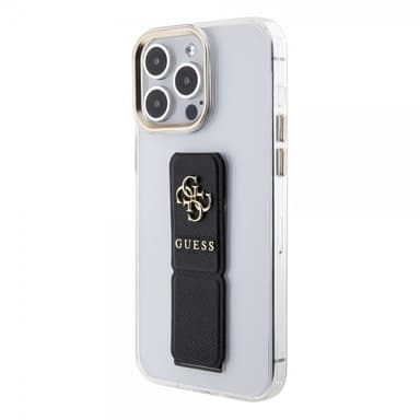 Guess iPhone 15 Pro Max Kuori Grip Stand Clear Läpinäkyvä