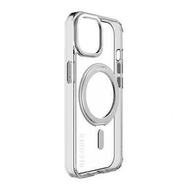 Decoded iPhone 15 Kuori Recycled Plastic Transparant Loop Stand Back Cover Kirkas