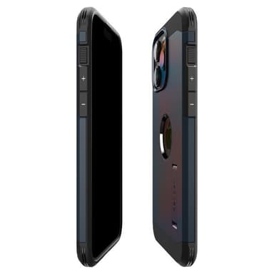 Spigen iPhone 15 Pro Max Kuori Tough Armor MagFit Metal Slate