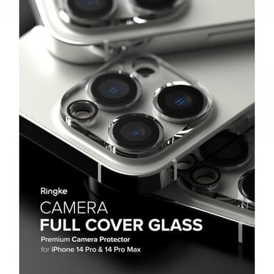 Ringke iPhone 14 Pro/iPhone 14 Pro Max Kameran linssinsuojus Camera Protector Glass 2-pakkaus
