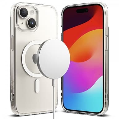 Ringke iPhone 15 Plus Kuori Fusion Magnetic Matte Clear