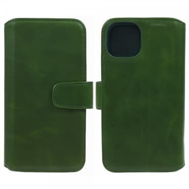 Nordic Covers iPhone 15 Plus Kotelo Essential Leather Juniper Green