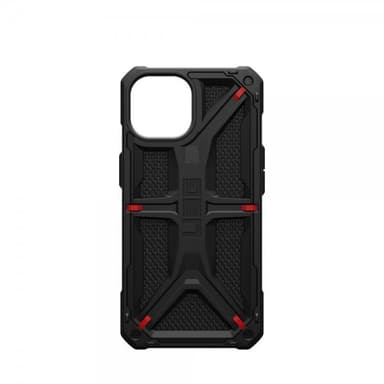 Urban Armor Gear (UAG) iPhone 15 Kuori Monarch Kevlar Black