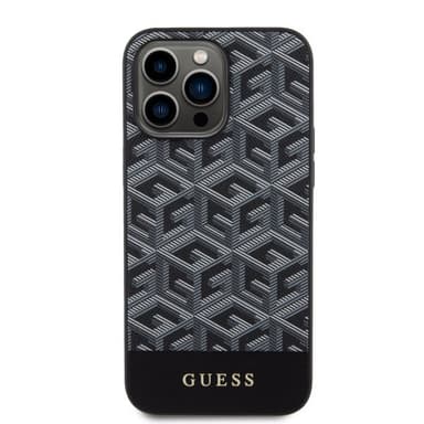Guess iPhone 15 Pro Max Kuori G Cube MagSafe Musta