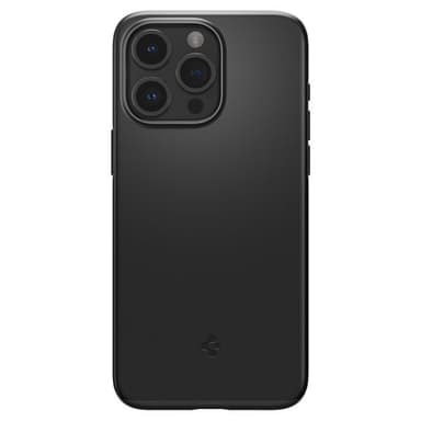 Spigen iPhone 15 Pro Kuori Thin Fit Musta