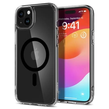 Spigen iPhone 15 Kuori Ultra Hybrid MagFit Musta