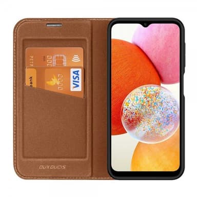 DUX DUCIS Samsung Galaxy A14 Kotelo Skin X2 Series Ruskea